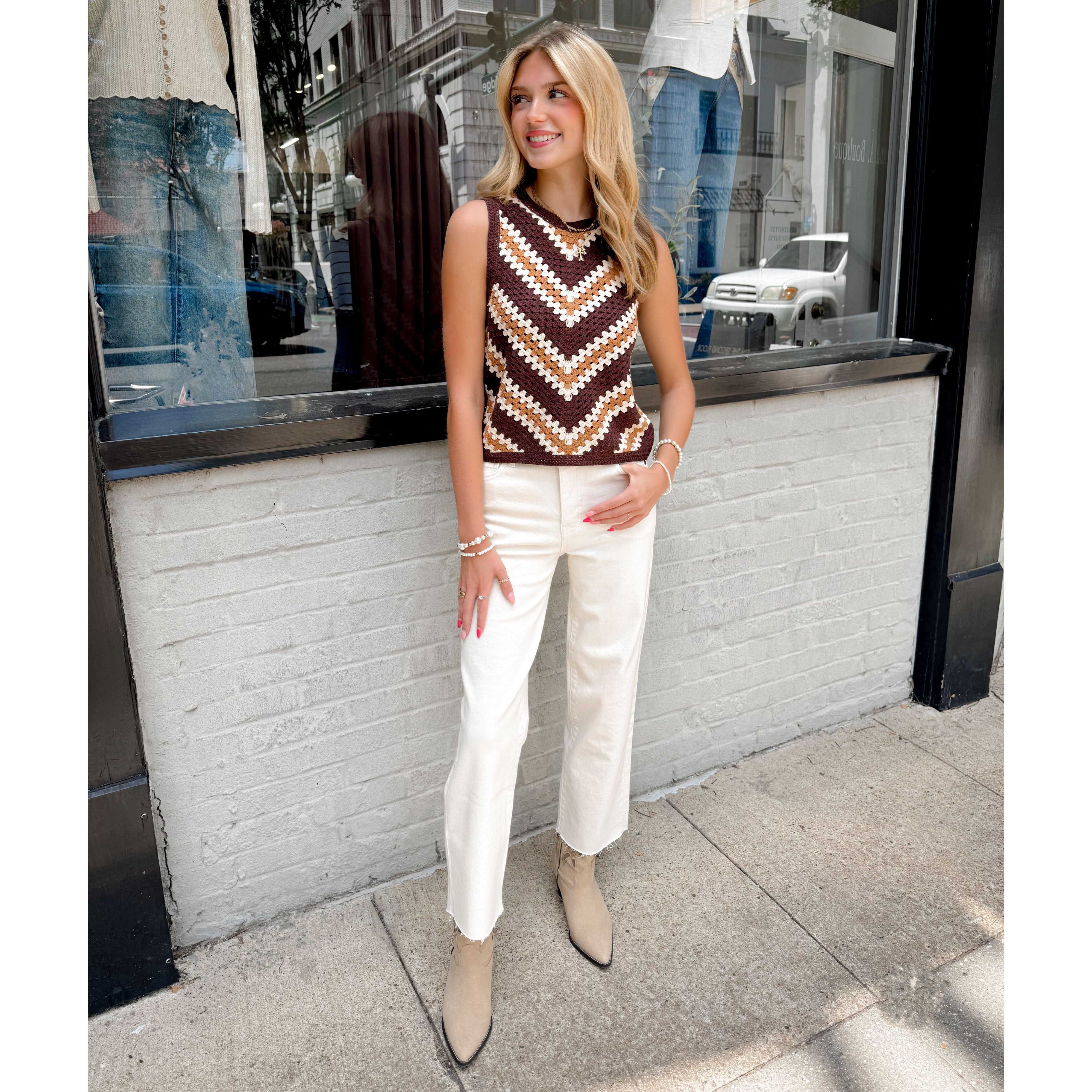 Tiana Crochet Top - Joanna A. Boutique