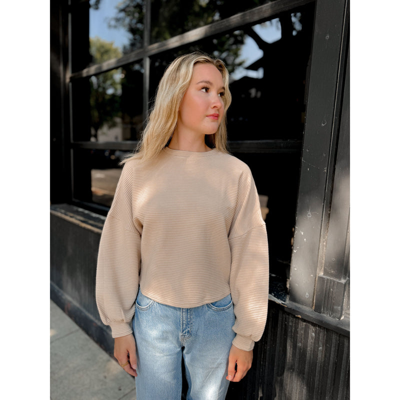 On A Stroll Dolman Sweater - Joanna A. Boutique