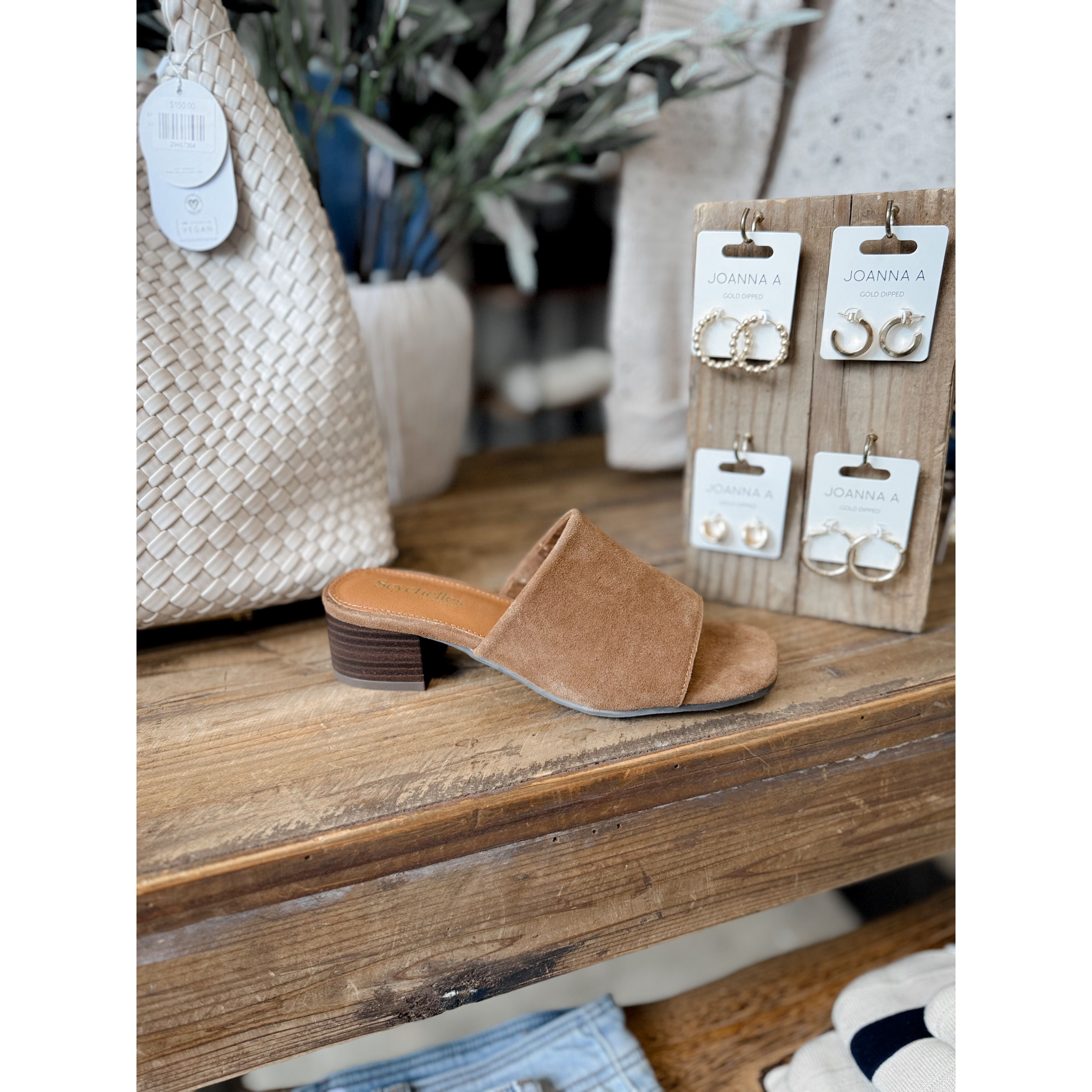 Pepper Suede Mule - Joanna A. Boutique