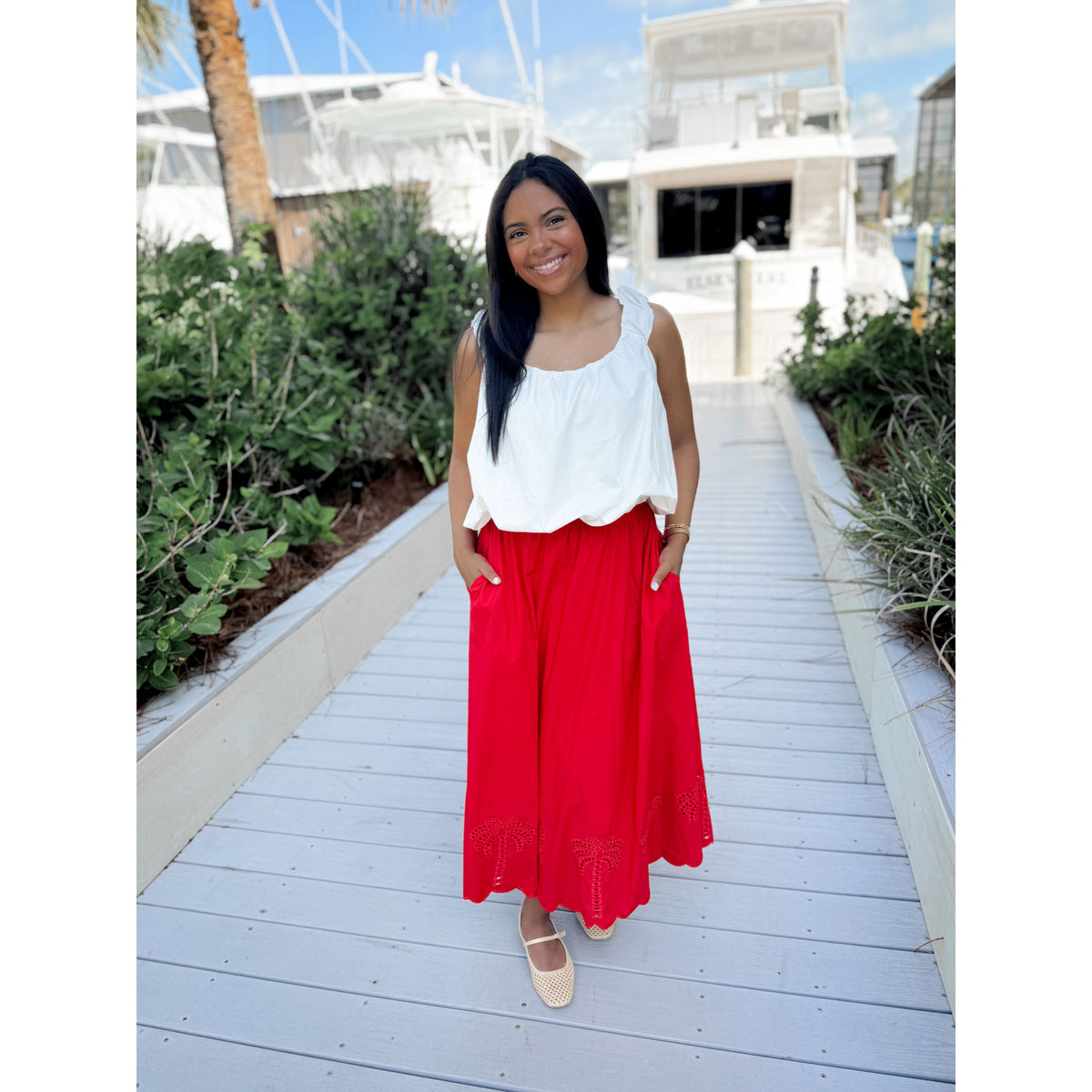 Cape May Midi Skirt - Joanna A. Boutique