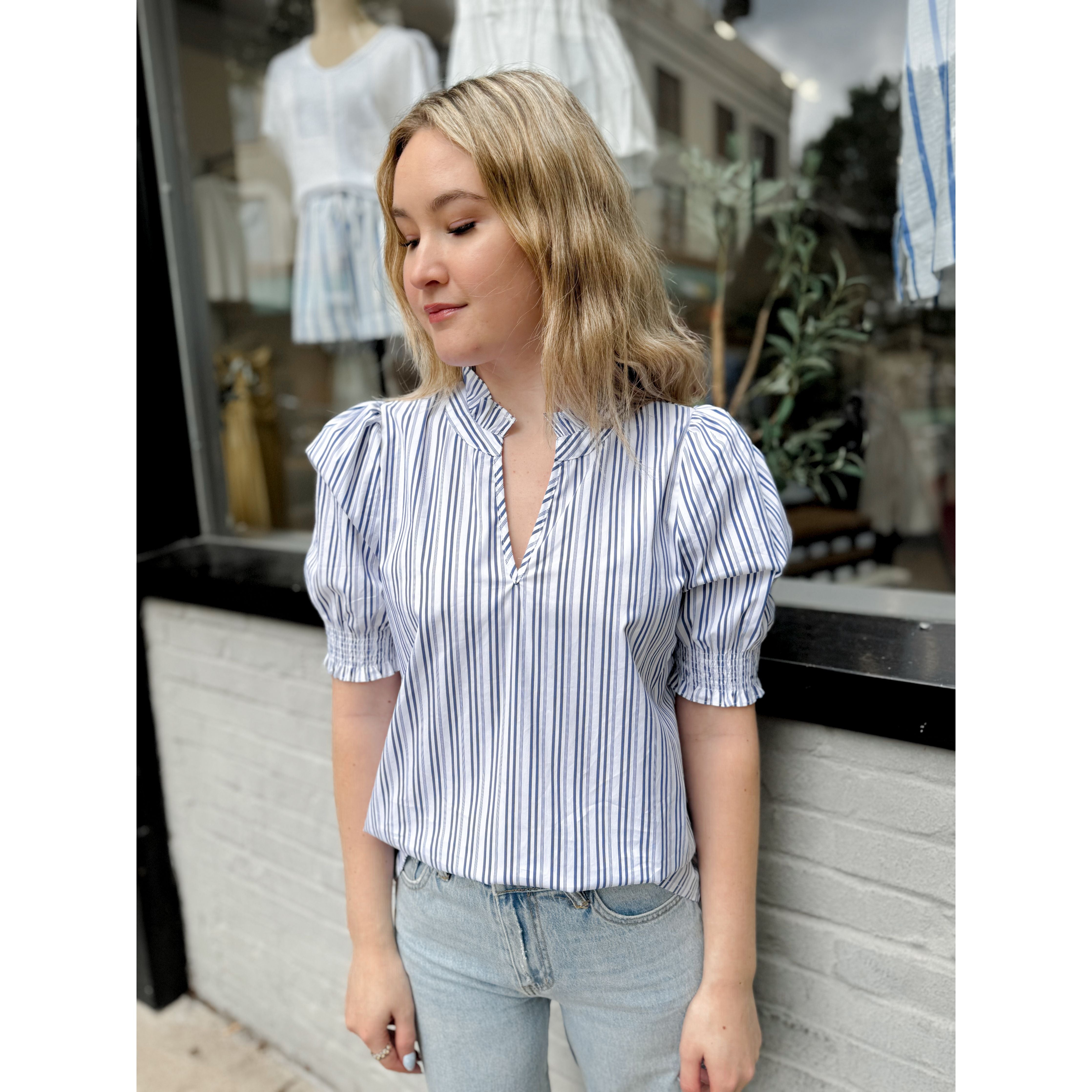 Somer Striped Top - Joanna A. Boutique