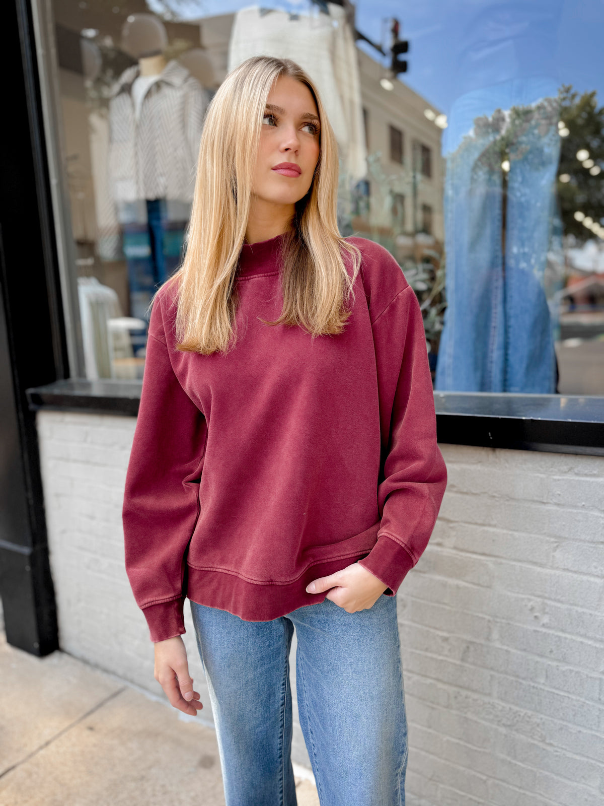 Ashford Mockneck Sweatshirt