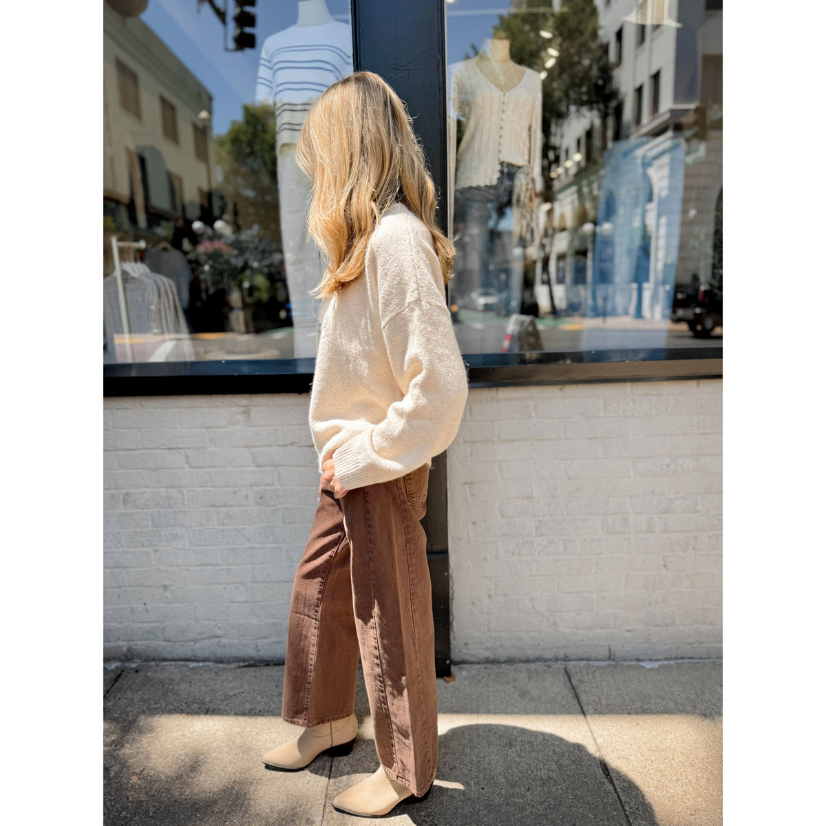 Cafe De Paris Sweater - Joanna A. Boutique