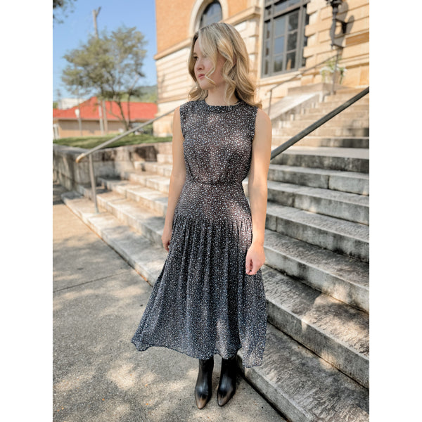 Etta Aspen Floral Midi Dress