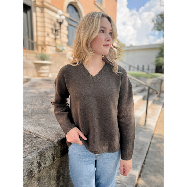 Winona Sweater | Chestnut