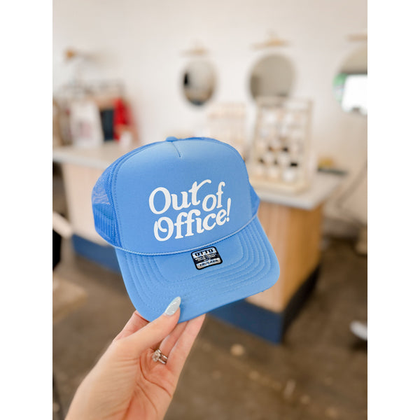 Out Of Office Trucker Hat - Joanna A. Boutique