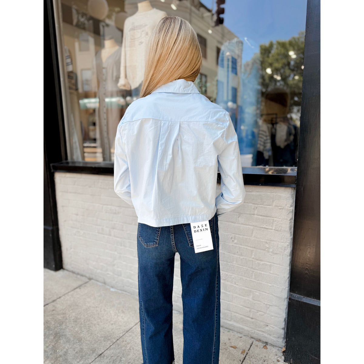Tutor Button Up - Joanna A. Boutique