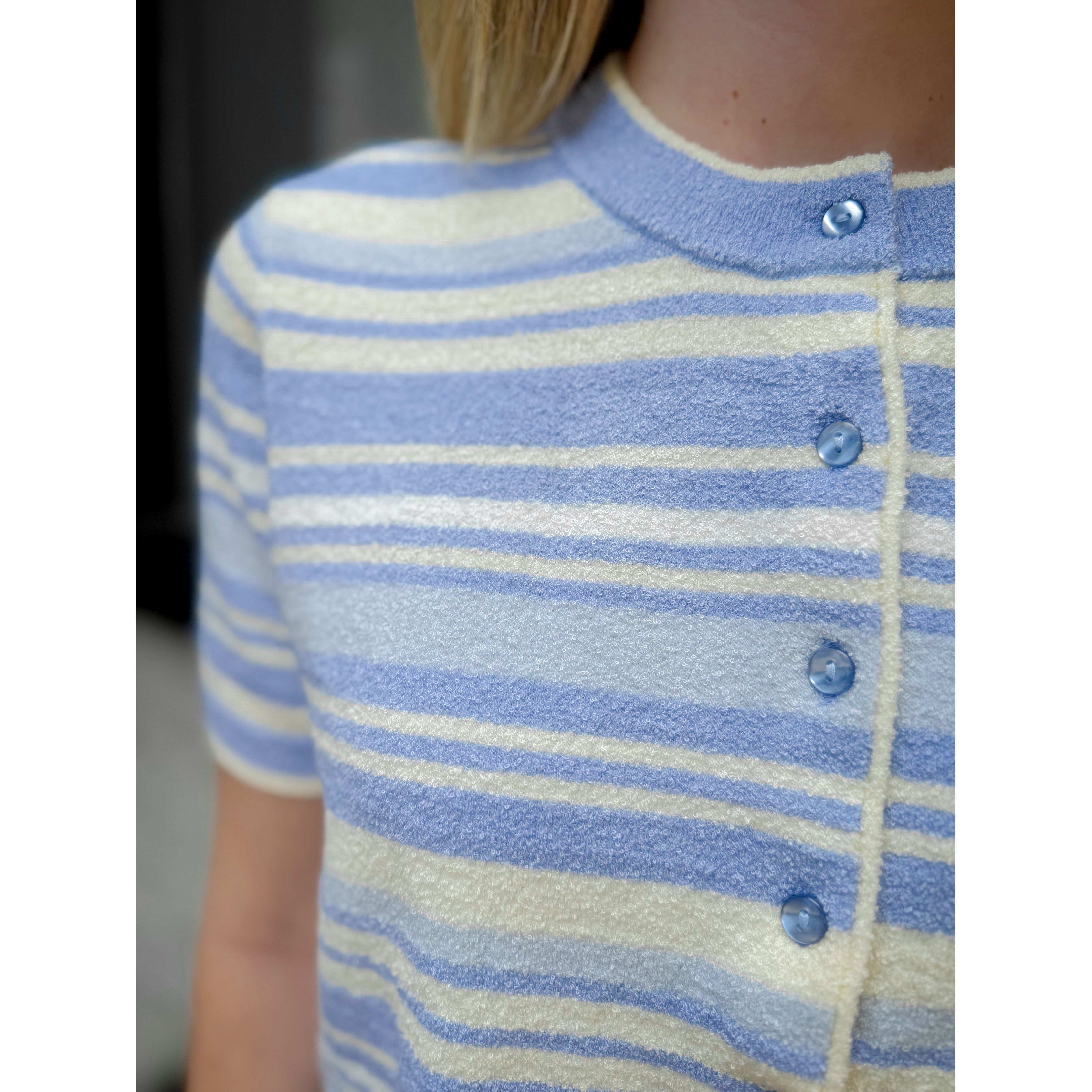 Bay Striped Cardigan - Joanna A. Boutique