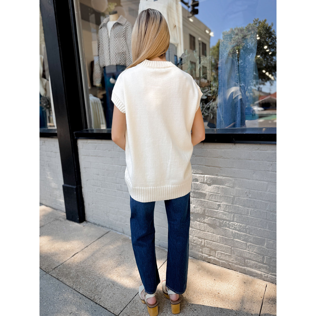 Jenni Knit Vest - Joanna A. Boutique