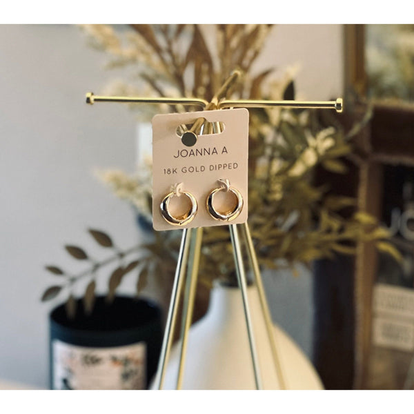 Brynn Mini Hoop - Joanna A. Boutique