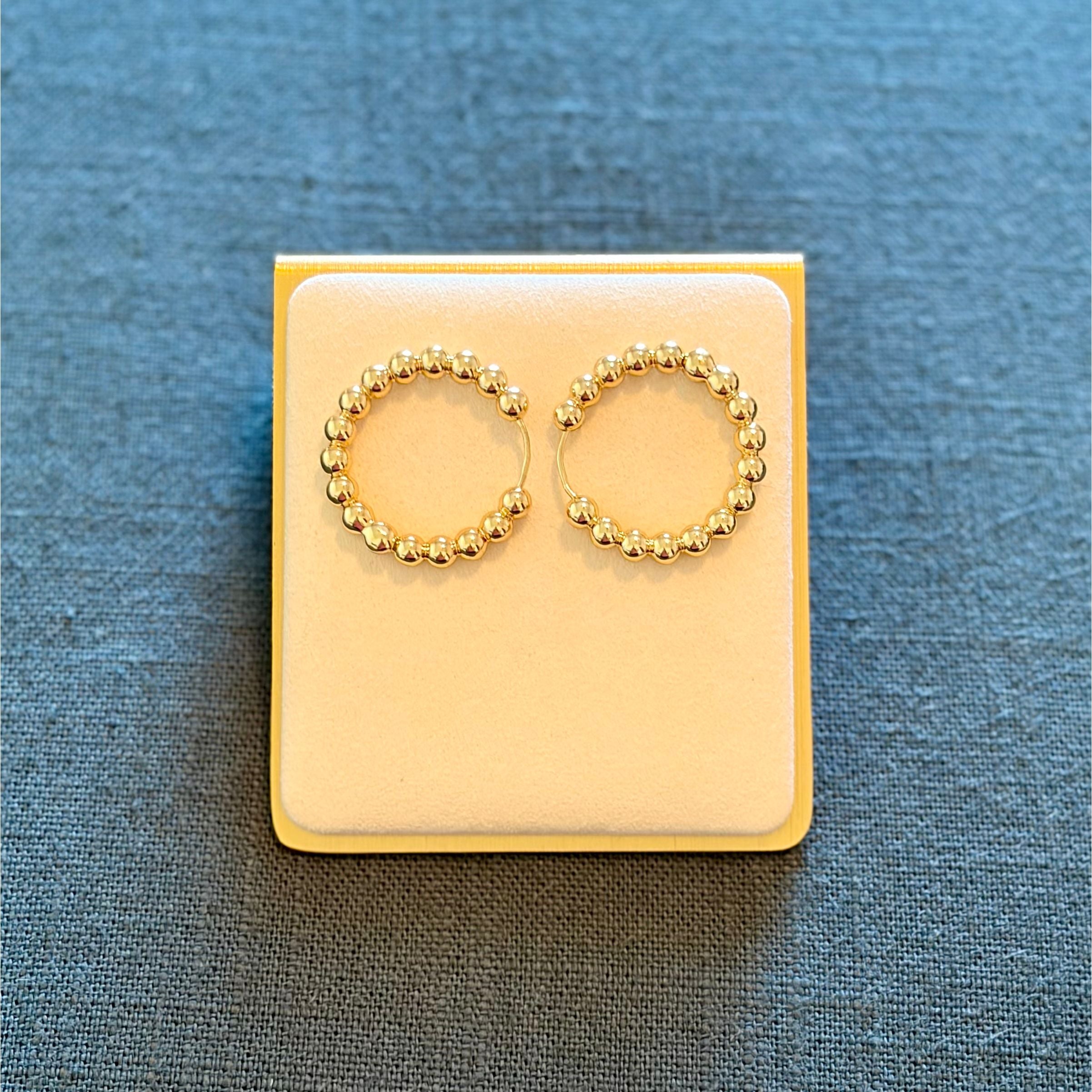Kia Hoop | XLarge Gold - Joanna A. Boutique