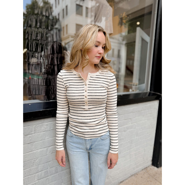 Eve Striped Henley