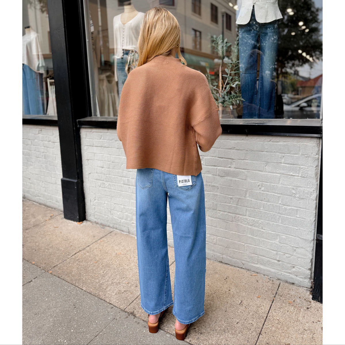Elise Top | Camel - Joanna A. Boutique