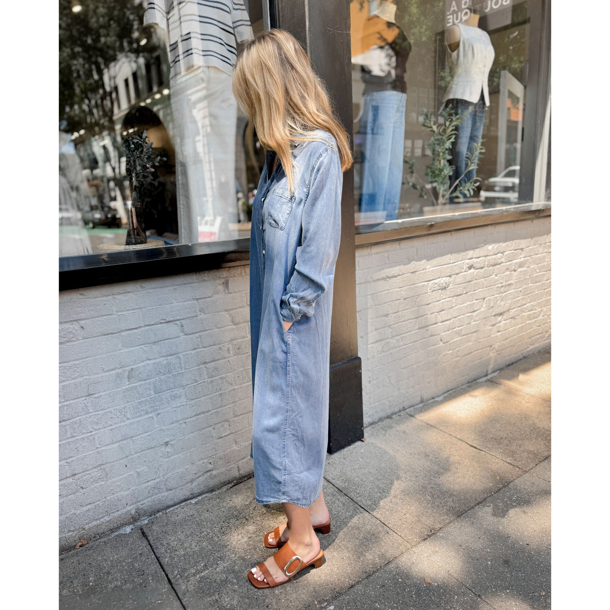 Galina Shirt Dress - Joanna A. Boutique