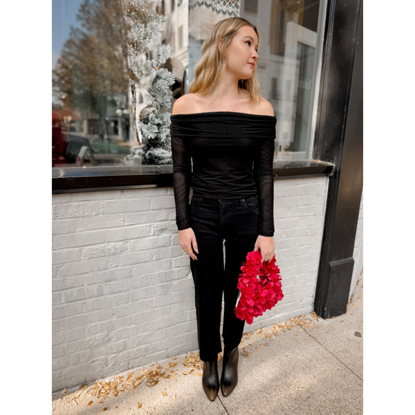 Whimsy Off Shoulder Top