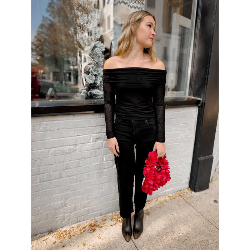 Whimsy Off Shoulder Top