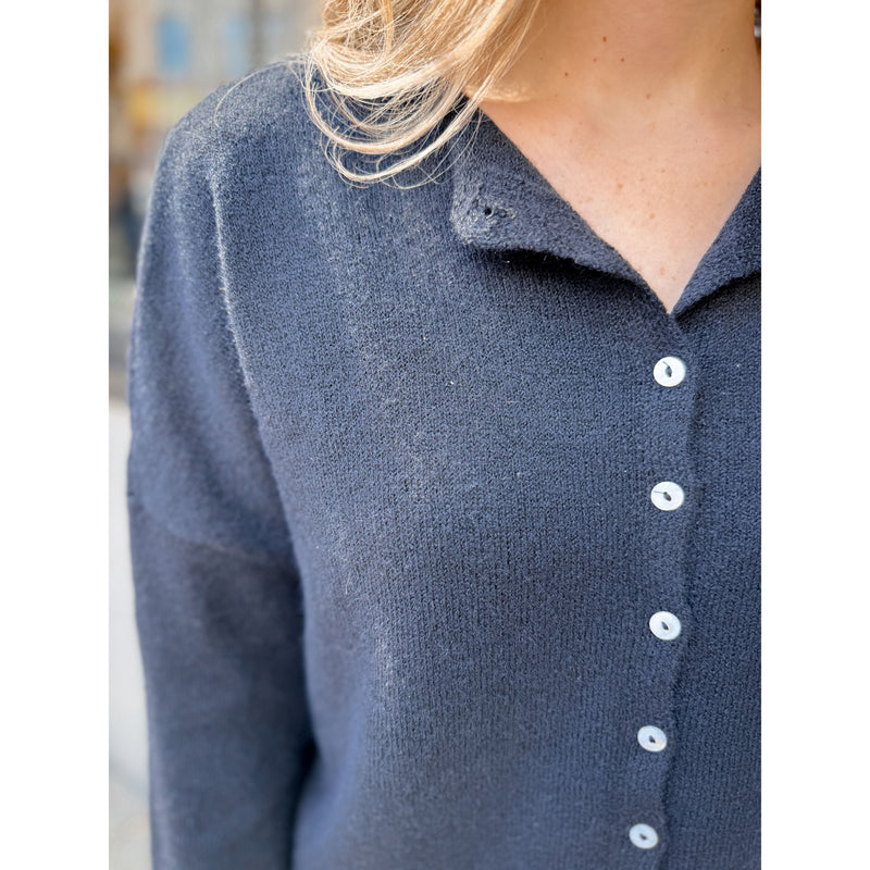 Piper Cardigan | Midnight