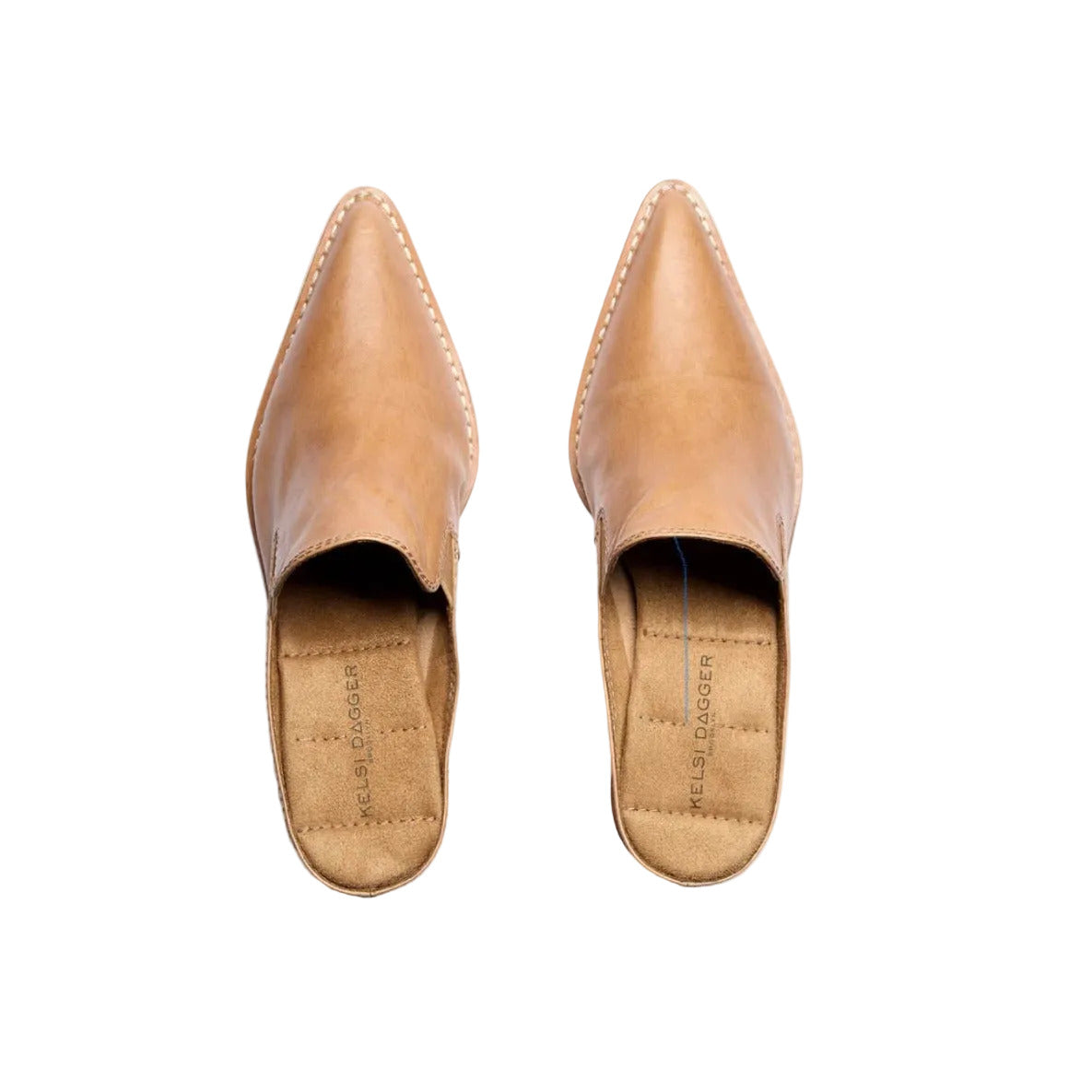 Mason Pointed Toe Mule | Bison - Joanna A. Boutique