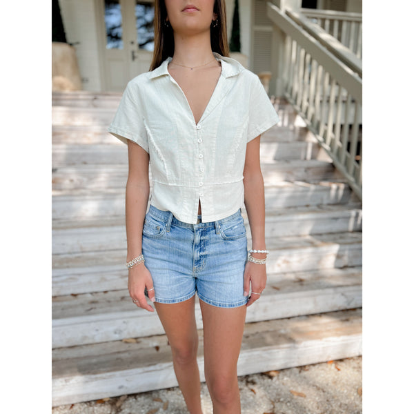 Alysa Buttondown Top - Joanna A. Boutique