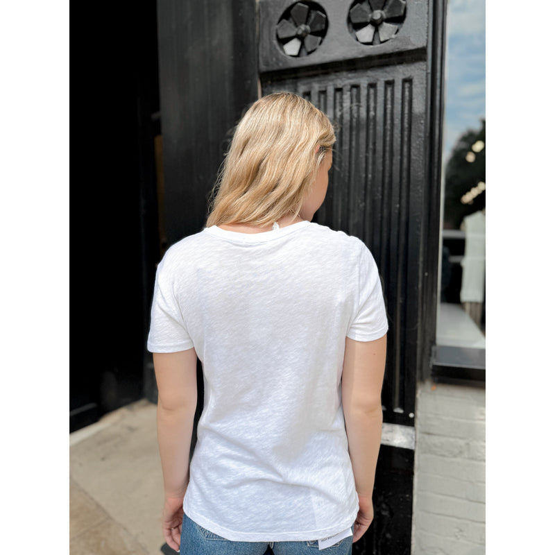 Foundation Slub Tee | White
