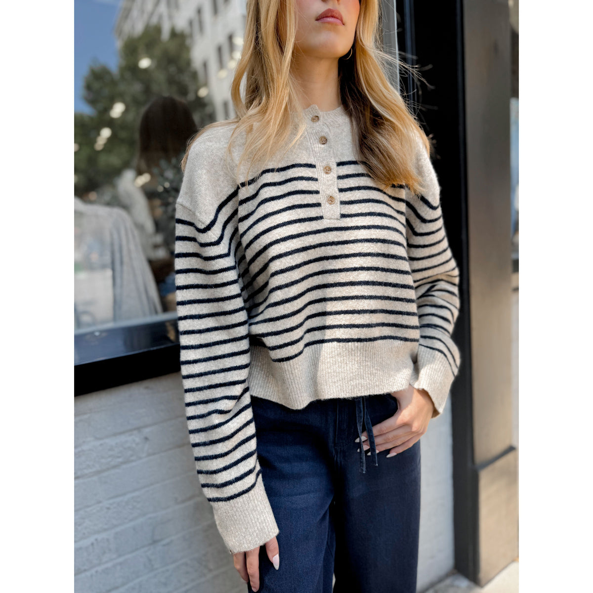 Olivia Henley Sweater - Joanna A. Boutique