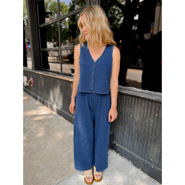 Scout Jersey Denim Pant | Indigo