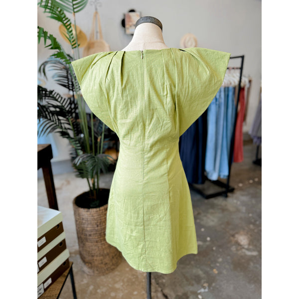 Cassandra Linen Mini Dress - Joanna A. Boutique