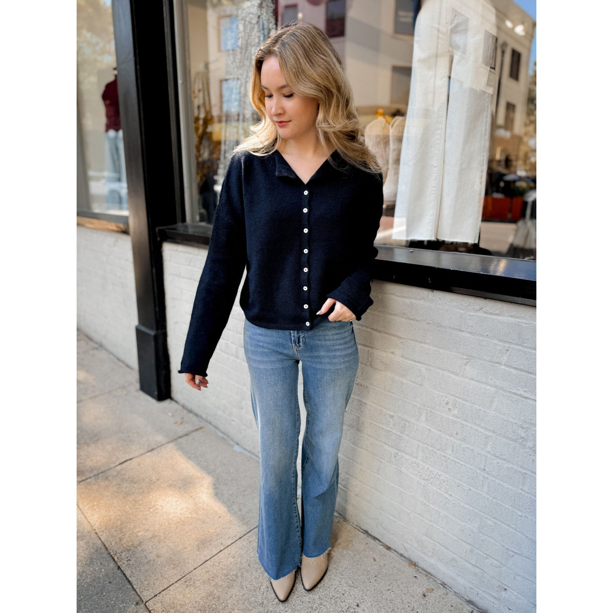 Piper Cardigan | Midnight - Joanna A. Boutique