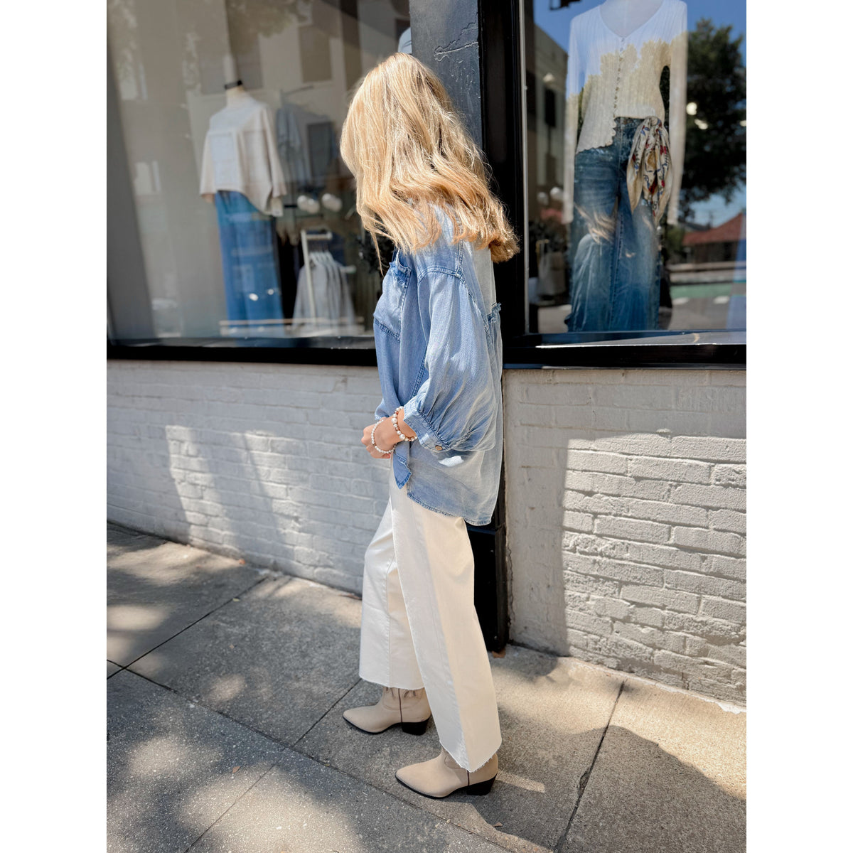 Harlow Tencel Top - Joanna A. Boutique