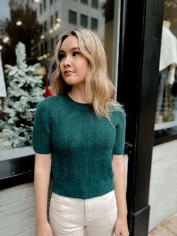 Sophie Pointelle Knit Tee