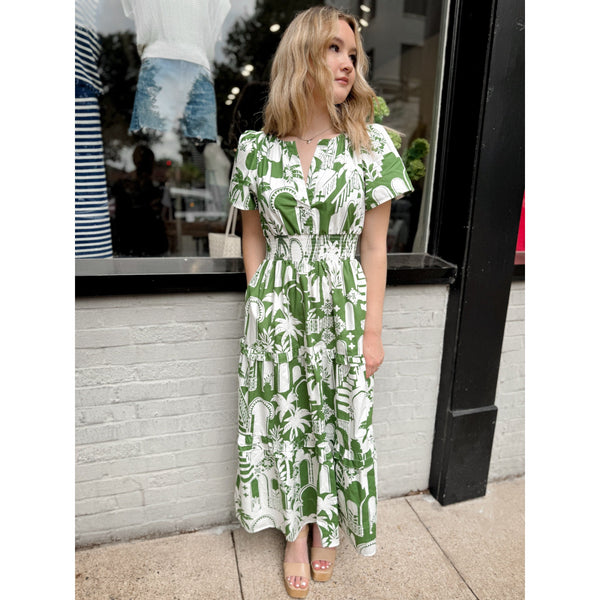 Nala Poplin Maxi Dress
