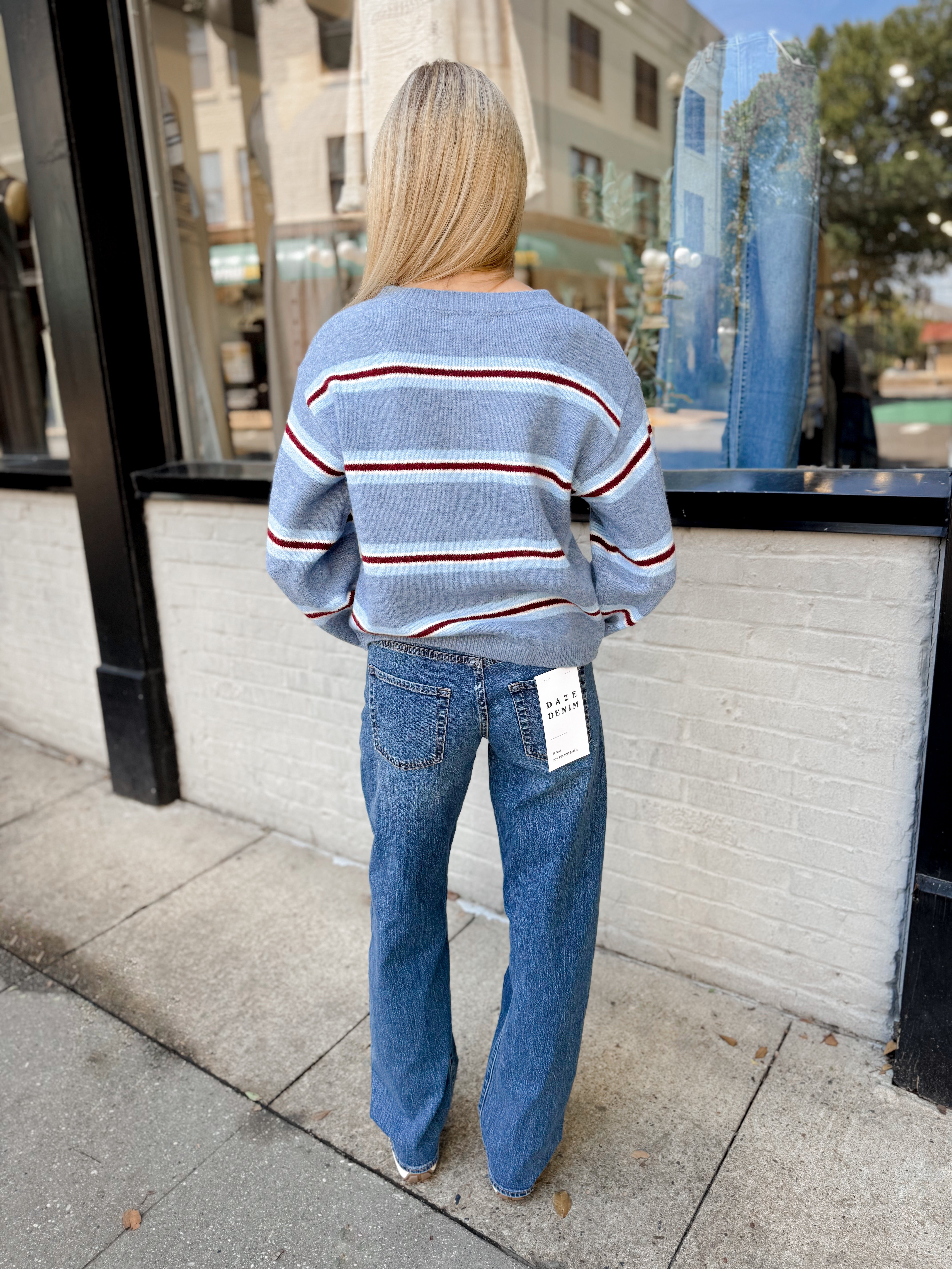 Hudson Stripe Sweater