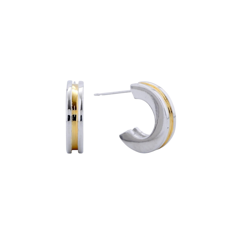 Duo Mini Hoop - Joanna A. Boutique