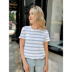 Foundation Stripe Tee | Boathouse