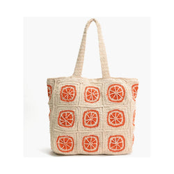Orange Slice Crochet Tote - Joanna A. Boutique