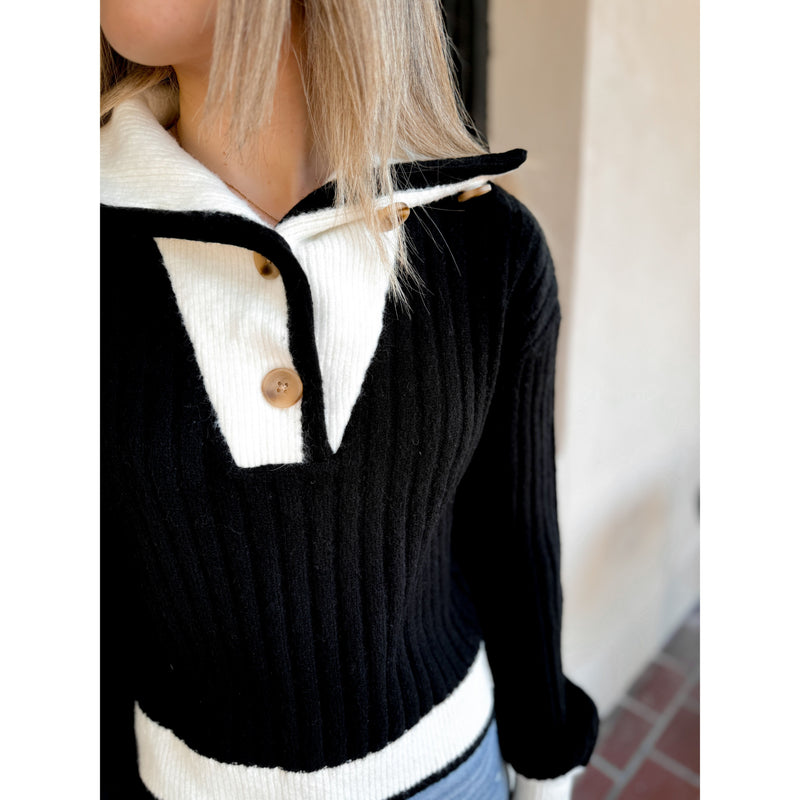 Iris Funnel Neck Sweater