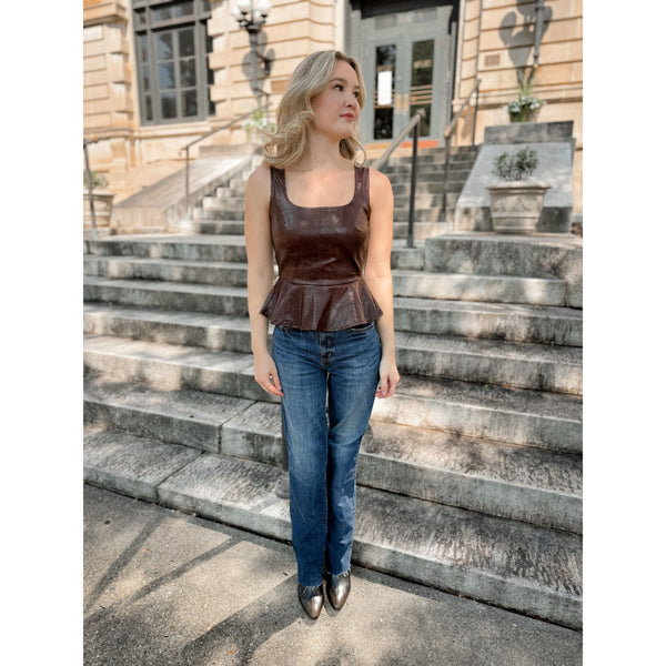 Ellia Peplum Top