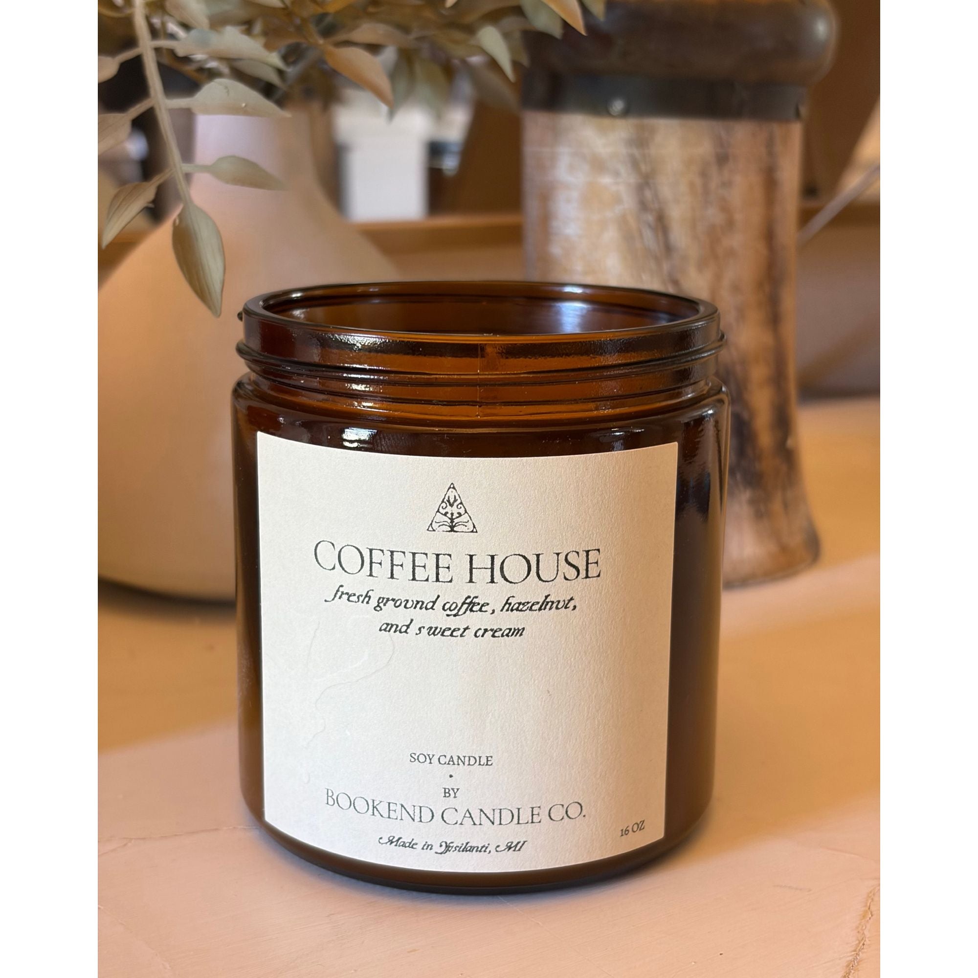 Coffee House Soy Candle - Joanna A. Boutique