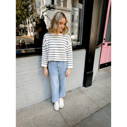 East Coast Striped Sweater