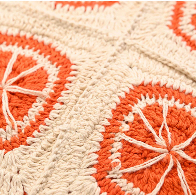 Orange Slice Crochet Tote - Joanna A. Boutique