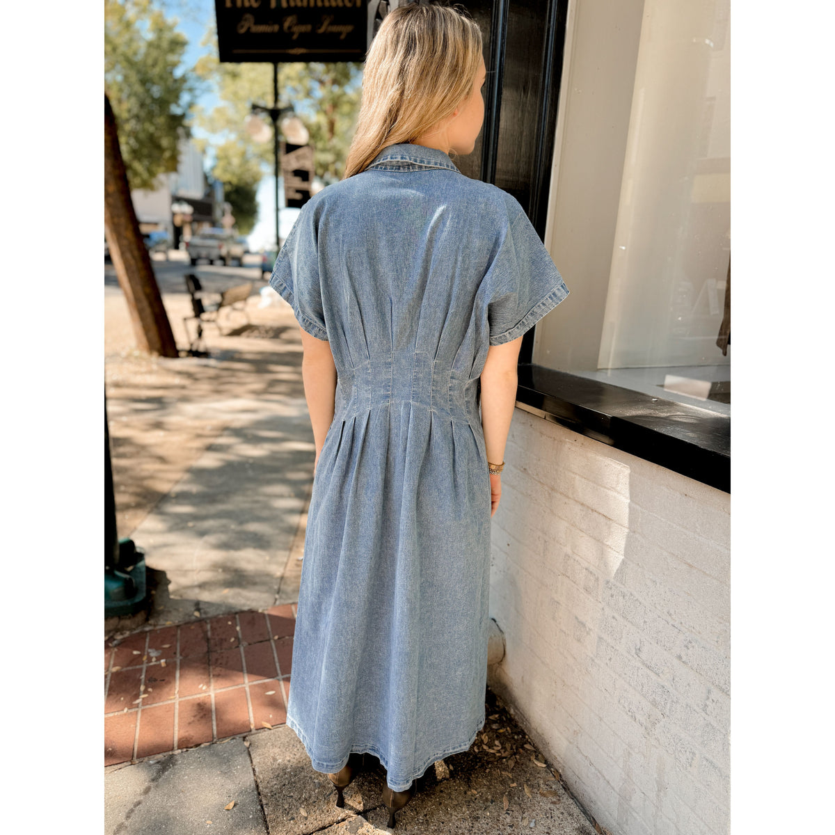 Marianne Denim Dress - Joanna A. Boutique