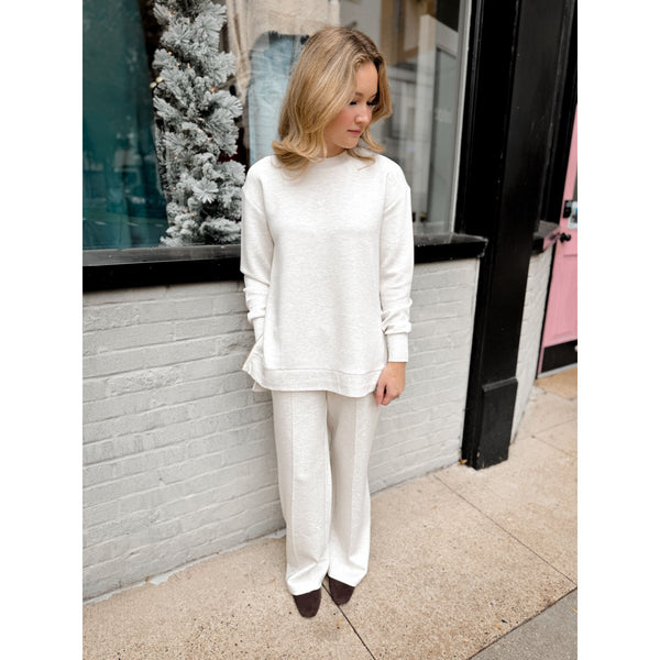 Charter Sweat 2.0 | Ivory Marl