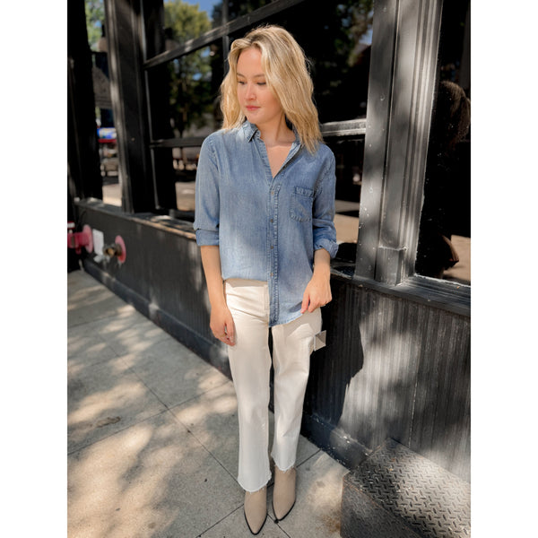 Galina Top | Independence Blue