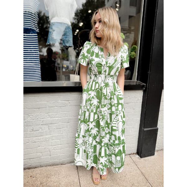 Nala Poplin Maxi Dress