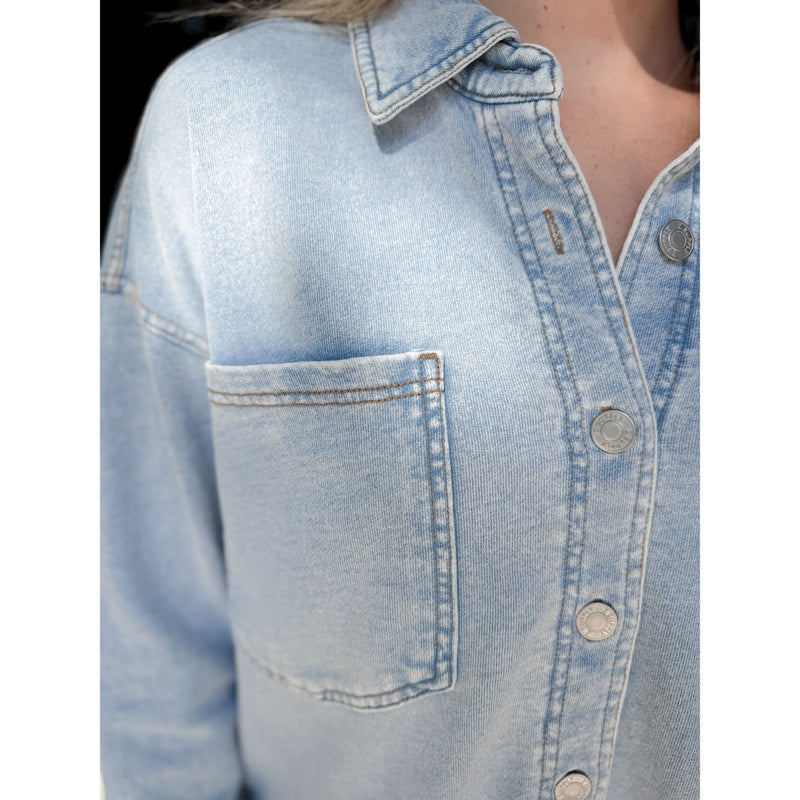 All Day Knit Denim Jacket