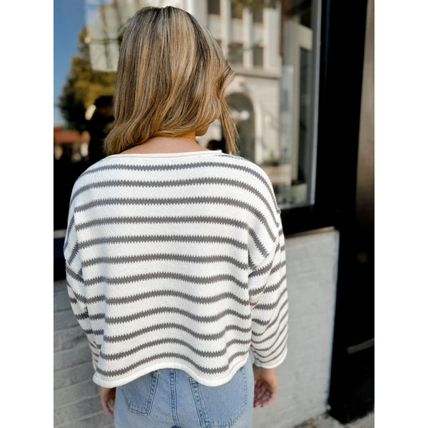 East Coast Striped Sweater