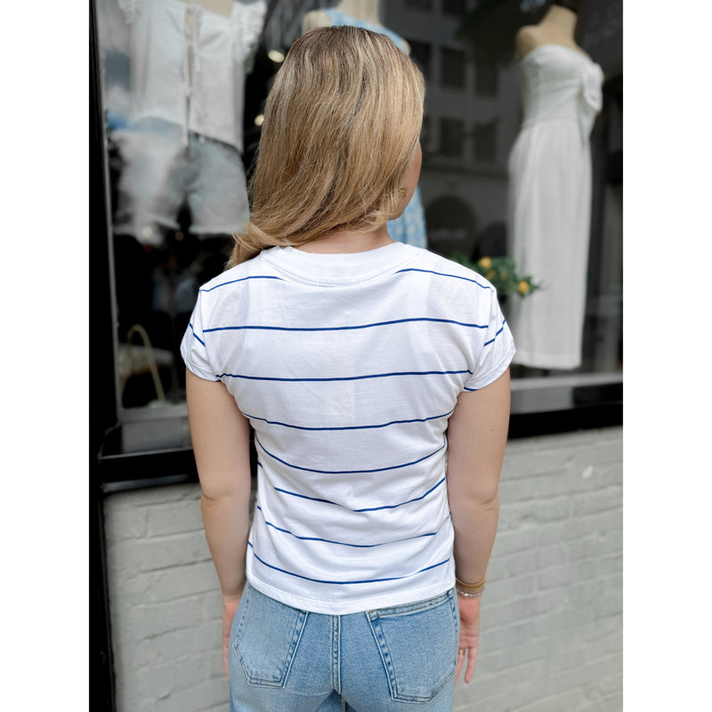 Modern V-Neck Tee | Oceanside