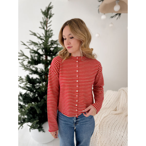 Montana Cardigan | Red