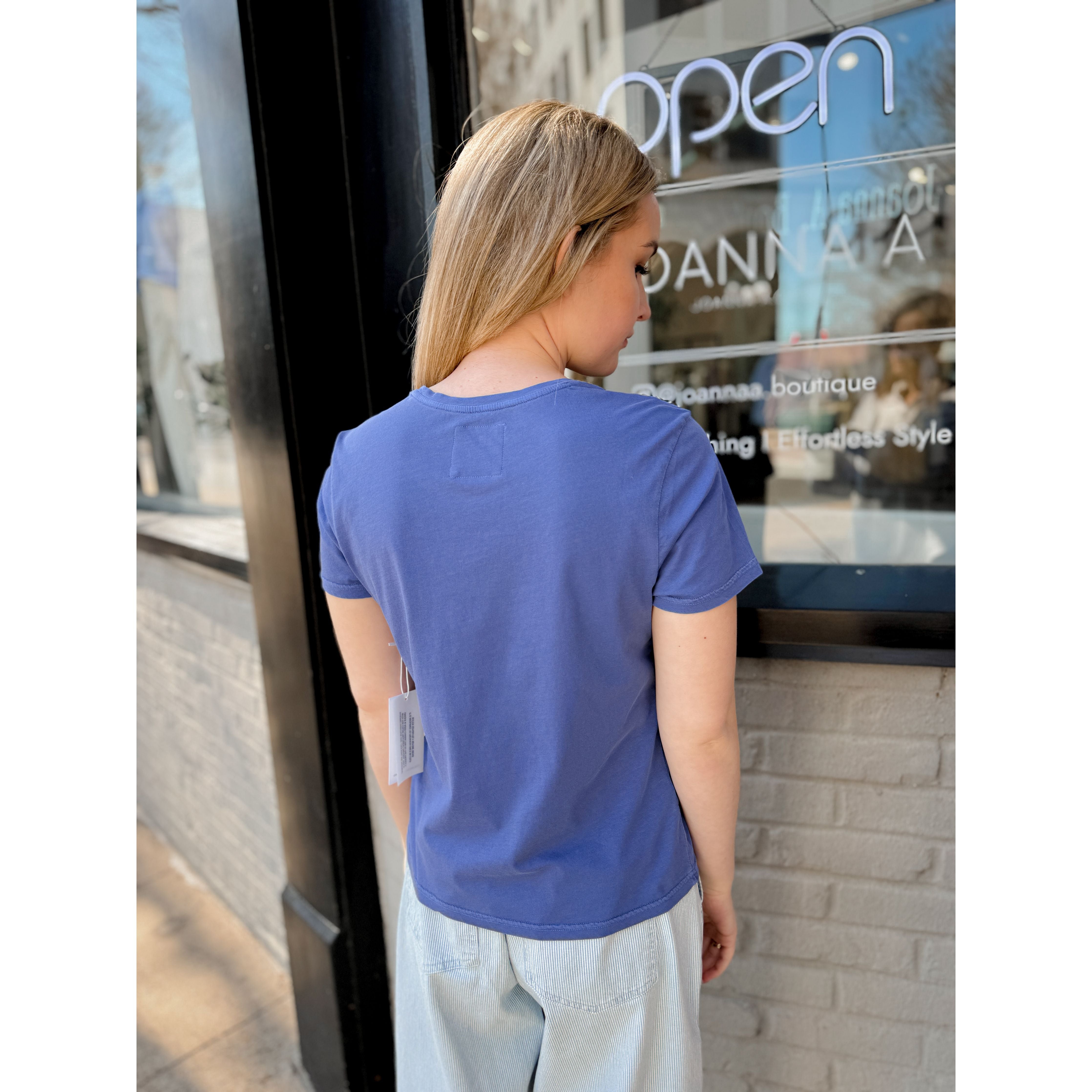 Unity Tee | Skipper Blue - Joanna A. Boutique