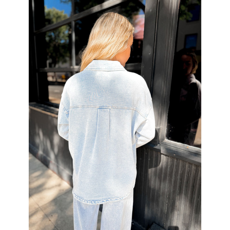 All Day Knit Denim Jacket